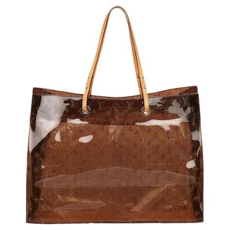 louis vuitton cabas ambre cruise beach tote|louis vuitton transparent purses.